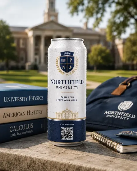 University & Education ambience for Shabot Labs branded cans